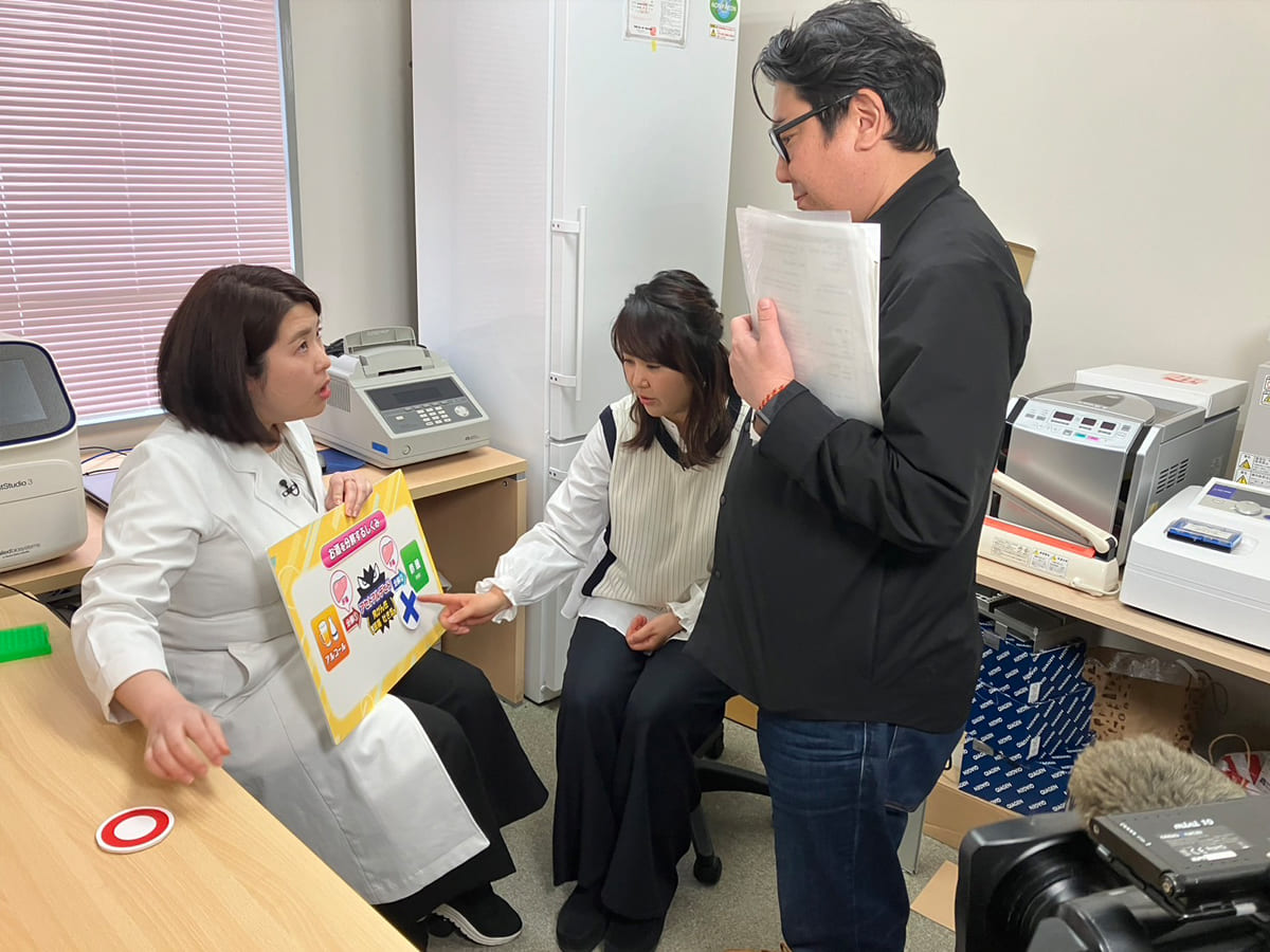NHK「おはよう関西」出演2｜アルコール体質検査｜木下健司 official site